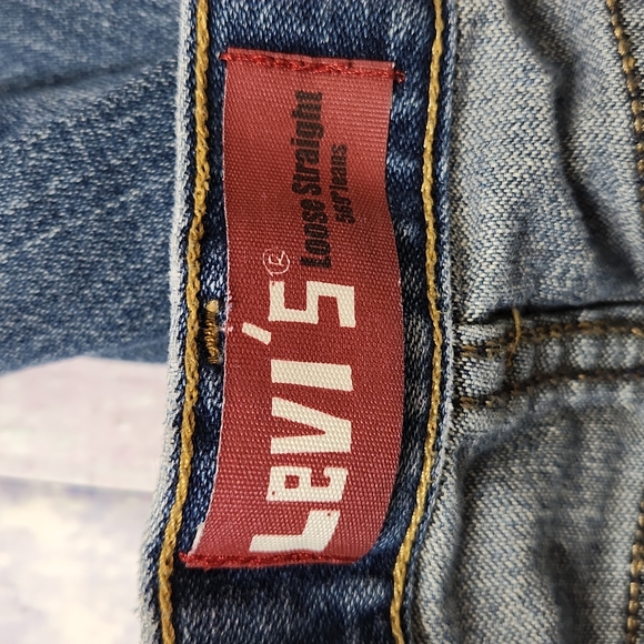 Kid's Levi's 559 Loose Straight Jeans - Picture 6 of 7
